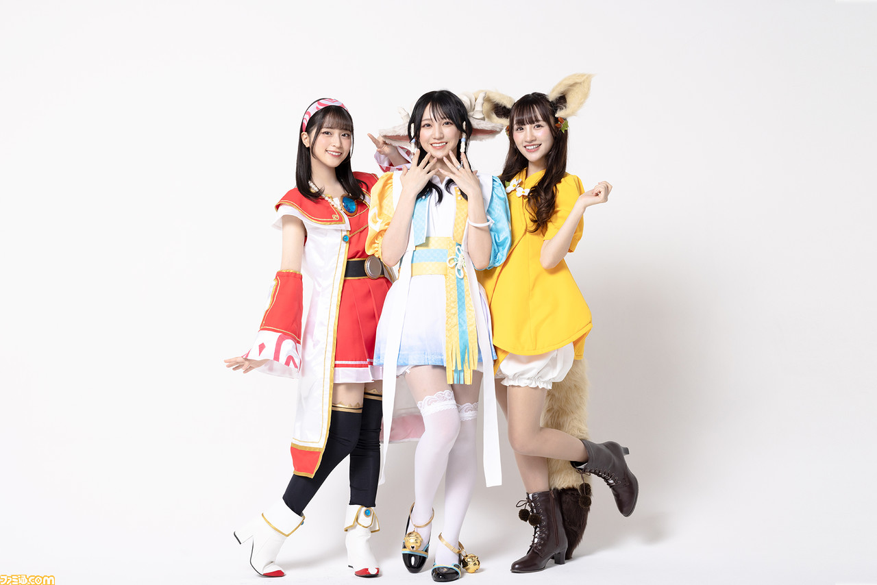 『メイプルストーリー』と=LOVE(イコールラブ)のコラボはかわいさ一点突破。音嶋莉沙、佐々木舞香、野口衣織のコスプレ撮影舞台裏をリポート