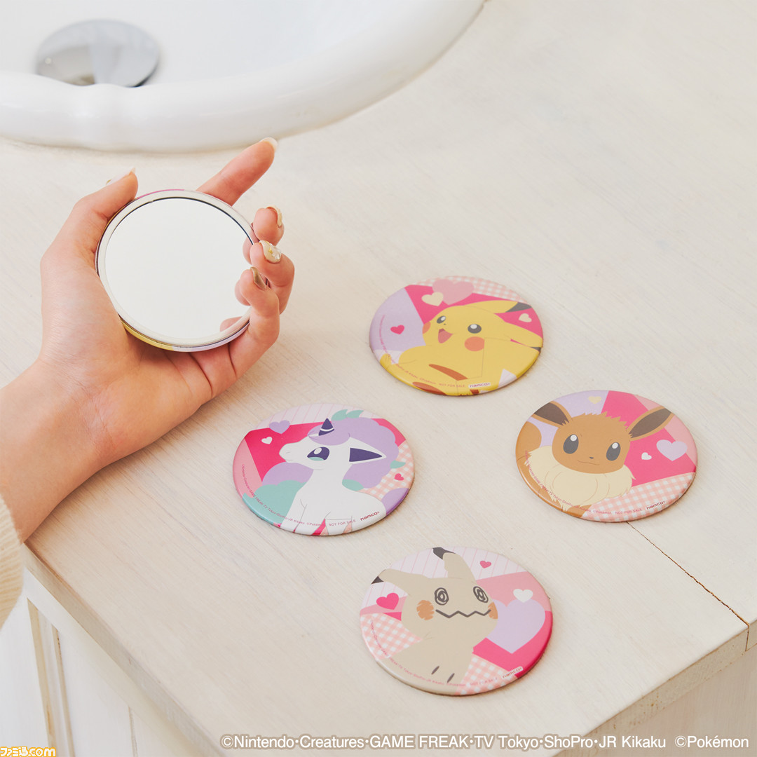 『ポケモン』×ナムコキャンペーンが1月28日より開催。ハートのクッションを抱えたピカチュウの“めちゃでかぬいぐるみ”などバレンタインがテーマのグッズが登場