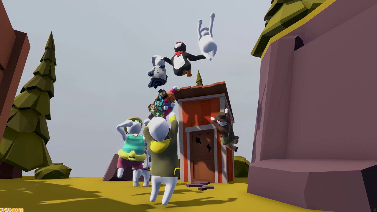 ふにゃふにゃオープンワールドアクションパズル『ヒューマン フォール フラット』に新ステージ“ゴルフ”・“フォレスト”が追加されるアップデートが3月24日実施