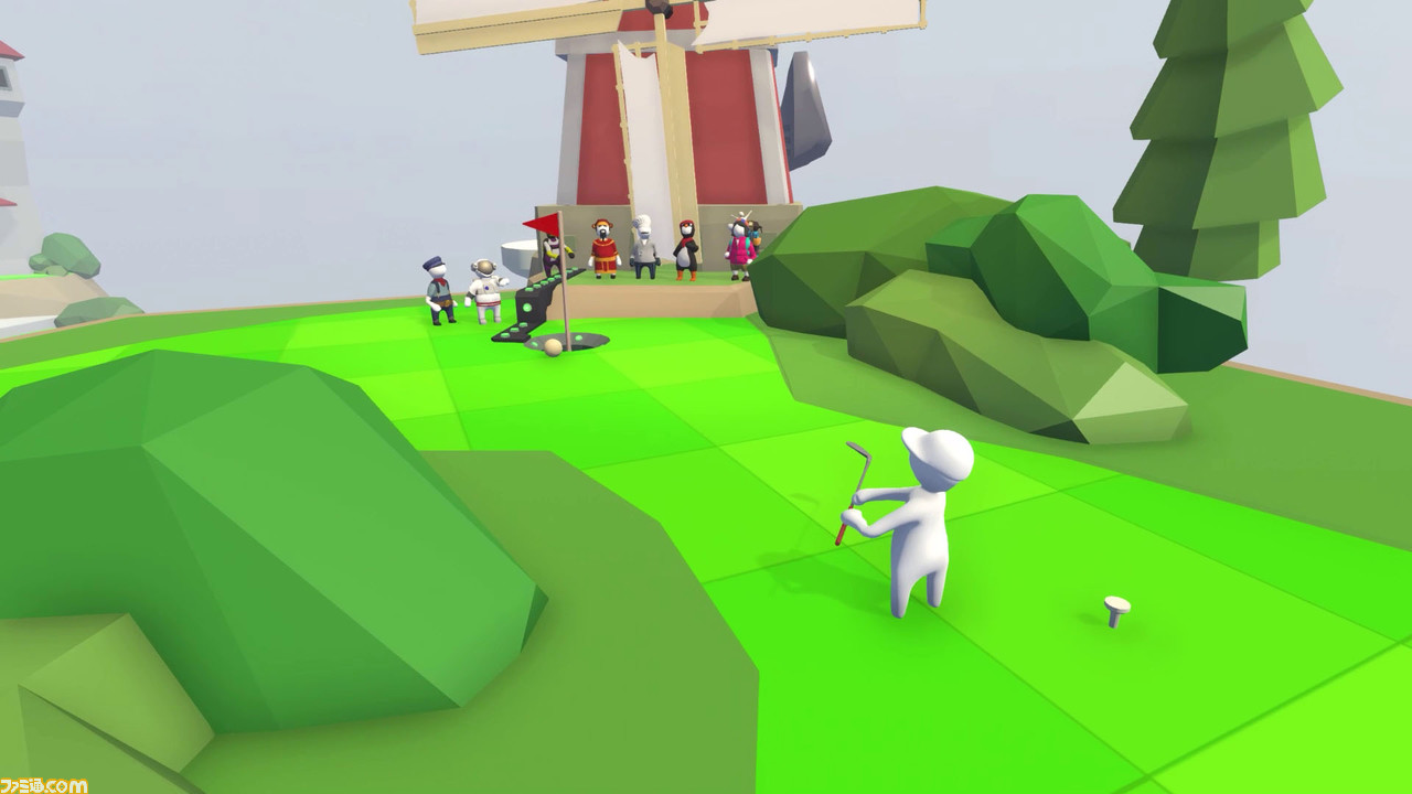 ふにゃふにゃオープンワールドアクションパズル『ヒューマン フォール フラット』に新ステージ“ゴルフ”・“フォレスト”が追加されるアップデートが3月24日実施
