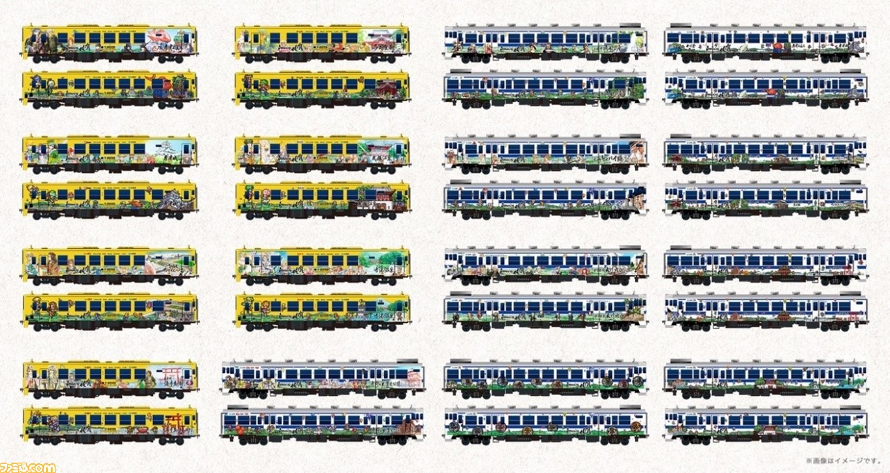 『サガ』シリーズ×佐賀県のリアルイベント“ロマンシング佐賀2022”が10月8日より開催。ロマ佐賀列車の運行やデジタルスタンプラリーなどを実施