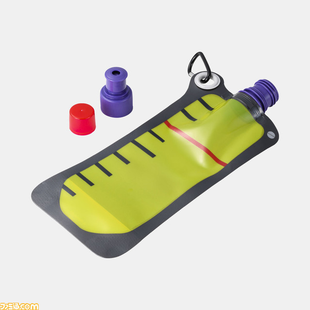 『スプラトゥーン3』インクタンク風の水筒が発売中。インクの色に似た飲み物を入れて持ち歩けば、気分はまさにインクリング!