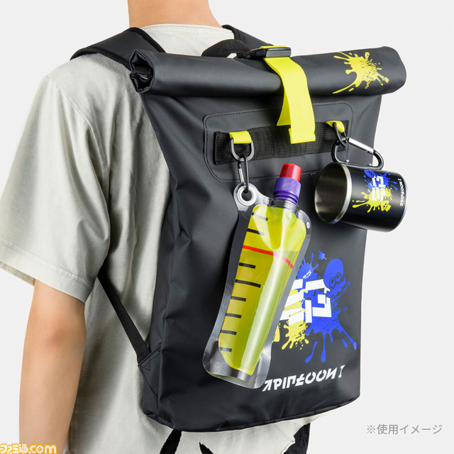 『スプラトゥーン3』インクタンク風の水筒が発売中。インクの色に似た飲み物を入れて持ち歩けば、気分はまさにインクリング!