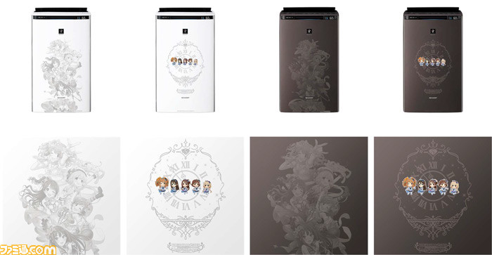 『アイマス シンデレラガールズ』とコラボした空気清浄機が発売。ヘルシオ、ホットクック、空気清浄機専用のカスタマイズ音声の販売も開始