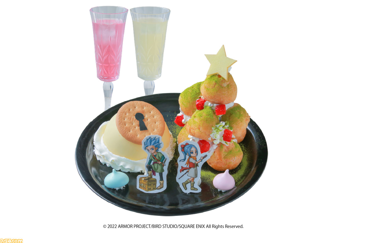 『ドラゴンクエスト トレジャーズ』発売記念イベントが12月9日より“LUIDA’S BAR(ルイーダの酒場)”にて開催。フード&ドリンクや新商品を販売