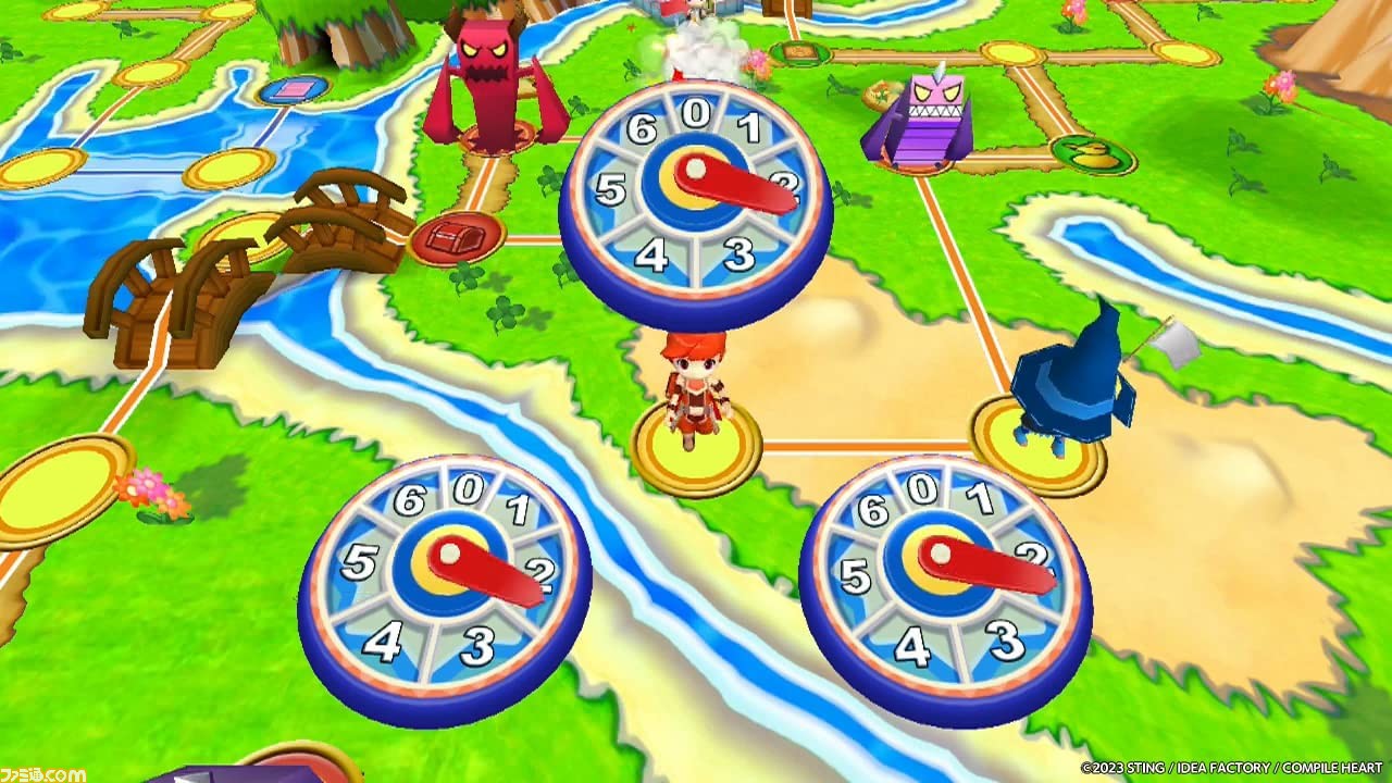 Switch『ドカポンキングダム コネクト』が4月13日に発売。“誰よりもお金を稼ぐ勇者”を目指す、すごろく×RPGの人気パーティーゲームが新登場!