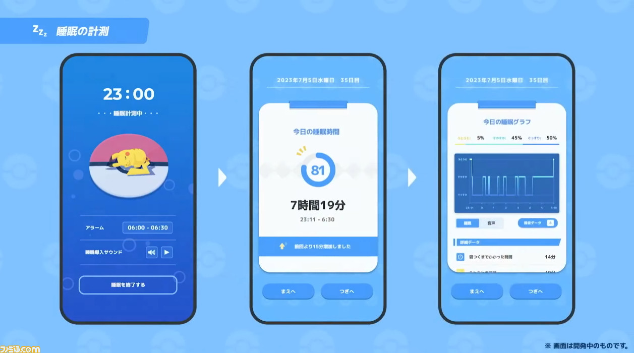 『ポケモン スリープ』が2023年夏に配信決定。ポケモンと睡眠を楽しむ新型アプリ。睡眠計測機能をプラスした“ポケモンGO Plus+”の発表も【ポケモンプレゼンツ 2023.2.27】