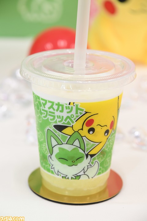 【ポケモンSV】ニャオハ、ホゲータ、クワッスのポケモンフラッペがファミマで4月25日発売。ポケモンのラッピング店舗が東京・大阪3店舗で登場