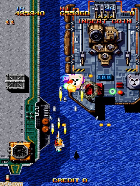 【アケアカ】『マッドシャーク』が8月10日に配信決定。戦闘機を操作して、立ちはだかる無数の敵を撃ち倒すシューティングゲーム