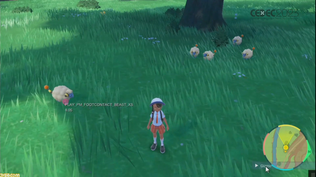 『ポケモン』世界のリアリティを生み出す鳴き声や環境音はどのように作り上げられたか【CEDEC2023】