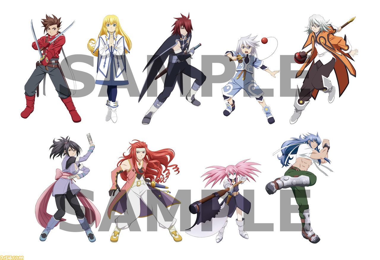 OVA『テイルズ オブ シンフォ二ア THE ANIMATION』アニバーサリーブルーレイボックスが11/29発売。して、アニメ全11話のほか、OP、ED曲や豪華特典を収録