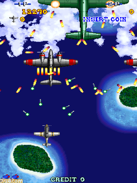 【アケアカ】『ジンジンジップ』Switch、PS4で9月7日より配信。移動速度が異なる1P、2P機体で悪の帝国に挑むシューティングゲーム