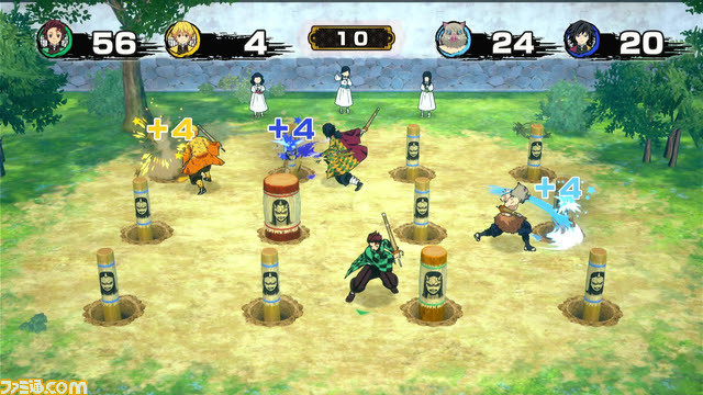 『鬼滅の刃』新作ゲームがswitchで2024年に発売。オフライン・オンラインにて最大4人で遊べるパーティーゲーム【鬼滅の刃 目指せ!最強隊士!】