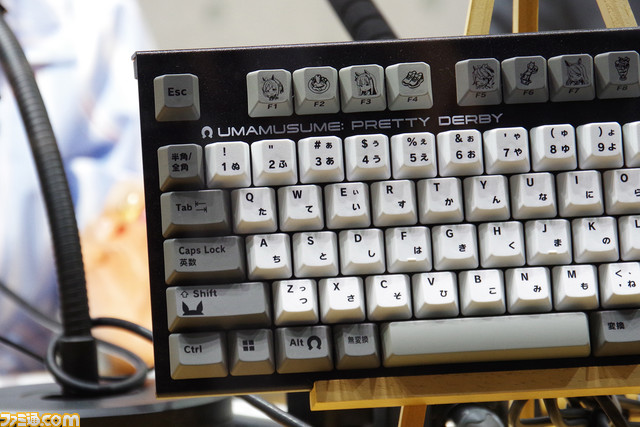 『ウマ娘』と『REALFORCE GX1』コラボキーボードが本日(9/21)より受注販売スタート。キートップにウマ娘たちが印字された特別仕様。予約しておけば確実に手に入る【TGS2023】
