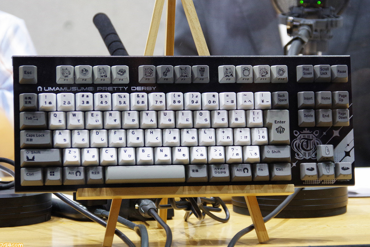 『ウマ娘』と『REALFORCE GX1』コラボキーボードが本日(9/21)より受注販売スタート。キートップにウマ娘たちが印字された特別仕様。予約しておけば確実に手に入る【TGS2023】