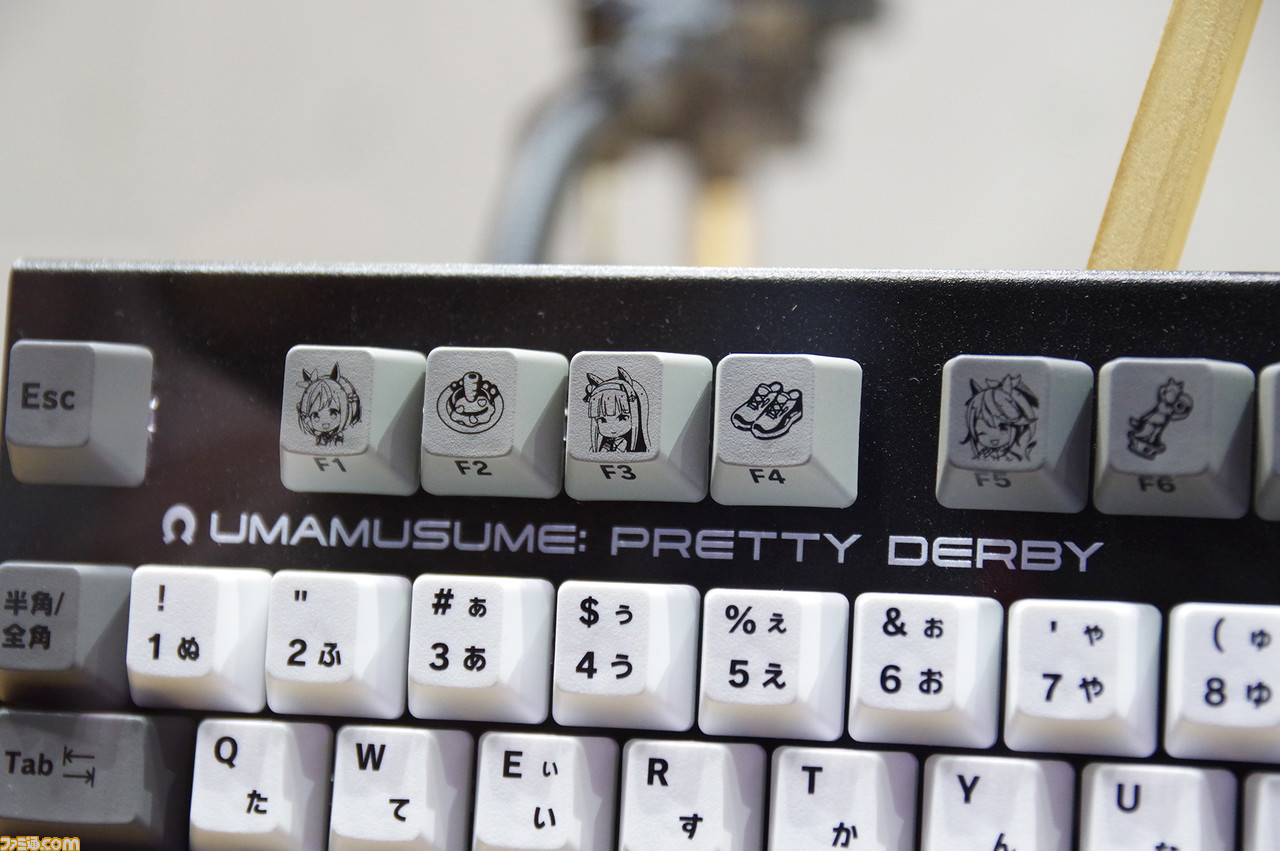 『ウマ娘』と『REALFORCE GX1』コラボキーボードが本日(9/21)より受注販売スタート。キートップにウマ娘たちが印字された特別仕様。予約しておけば確実に手に入る【TGS2023】