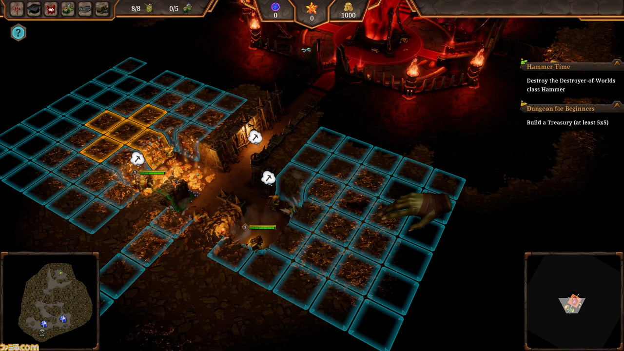 ダンジョン運営RTS『ダンジョンズ4』ヴィラン(悪役)側として、トラップ満載のダンジョンを作り、英雄たちを倒していくユーモア感覚溢れる一作【プレビューイベントまとめ】