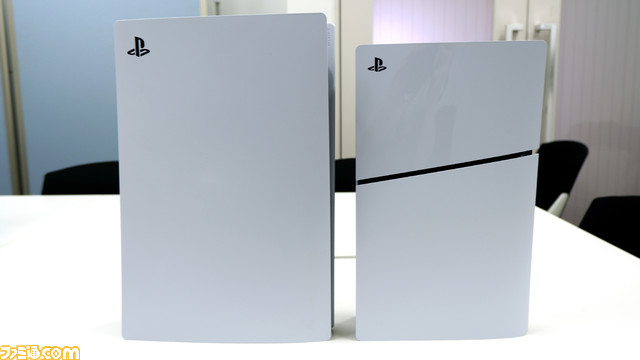 新型PS5比較まとめ。価格やサイズ、重さ、入出力端子の違い、ディスクドライブの取り外し方などを前モデルの写真と合わせてお届け