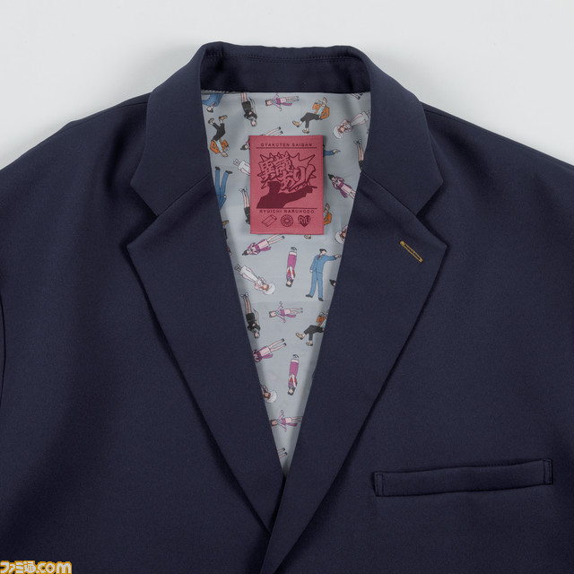 『逆転裁判』成歩堂龍一、御剣怜侍の衣装を再現したジャケットが登場。本日(12/13)よりSuperGroupiesで予約開始