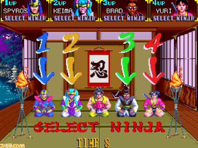 【アケアカ】アクションゲーム『ミスティックウォリアーズ』がSwitch/PS4で12月21日配信。能力の異なる5人の忍者を操作して攫われた仲間を救い出せ