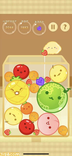 スマホ版『スイカゲーム』がついに公式より登場。一度プレイしたら沼にハマる鬼畜くだものパズルゲームがスマホでより気軽に遊べるように