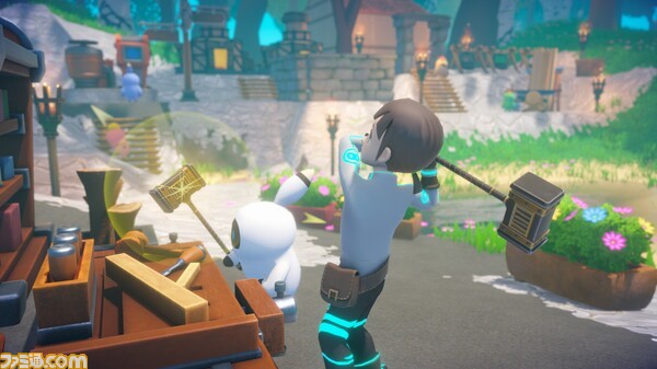 オープンワールドクラフトサバイバル『オメガクラフター』の早期アクセスが3月29日に開始。相棒“グラミー”をプログラミングして作業を指定できる。体験版も期間限定配信