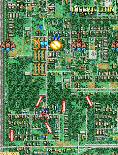 【アケアカ】『ウォーオブエアロ』Switch/PS4で2月29日配信。左右に装備したポッドの向きを変えながら進んでいくシューティングゲーム