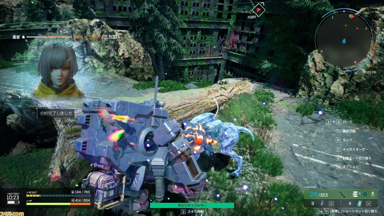 『SYNDUALITY Echo of Ada』CBT版プレイレビュー。探索して素材を持ち帰り、自分の拠点を豪華にするサイクルが醍醐味。メイガスのお風呂シーンもある!?