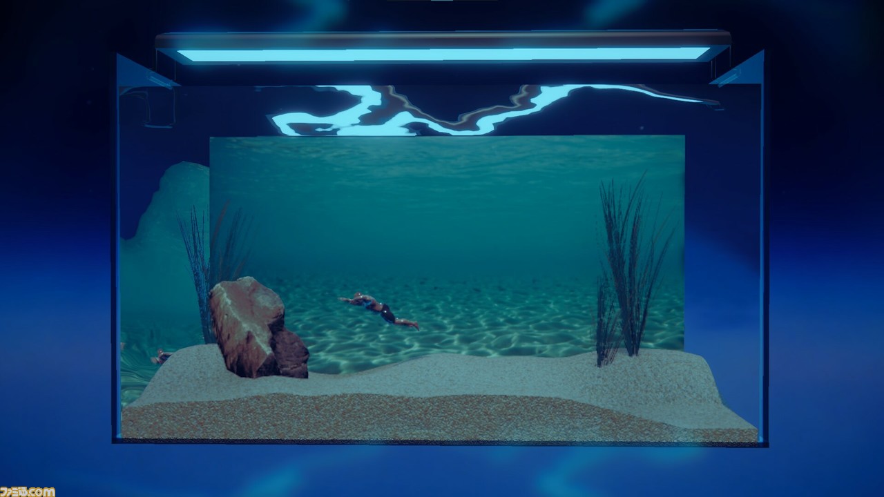 水槽に入ったマッチョを鑑賞『マチョリウム』Steamストアページ公開。大好物のプロテインを与えてポイントをゲット